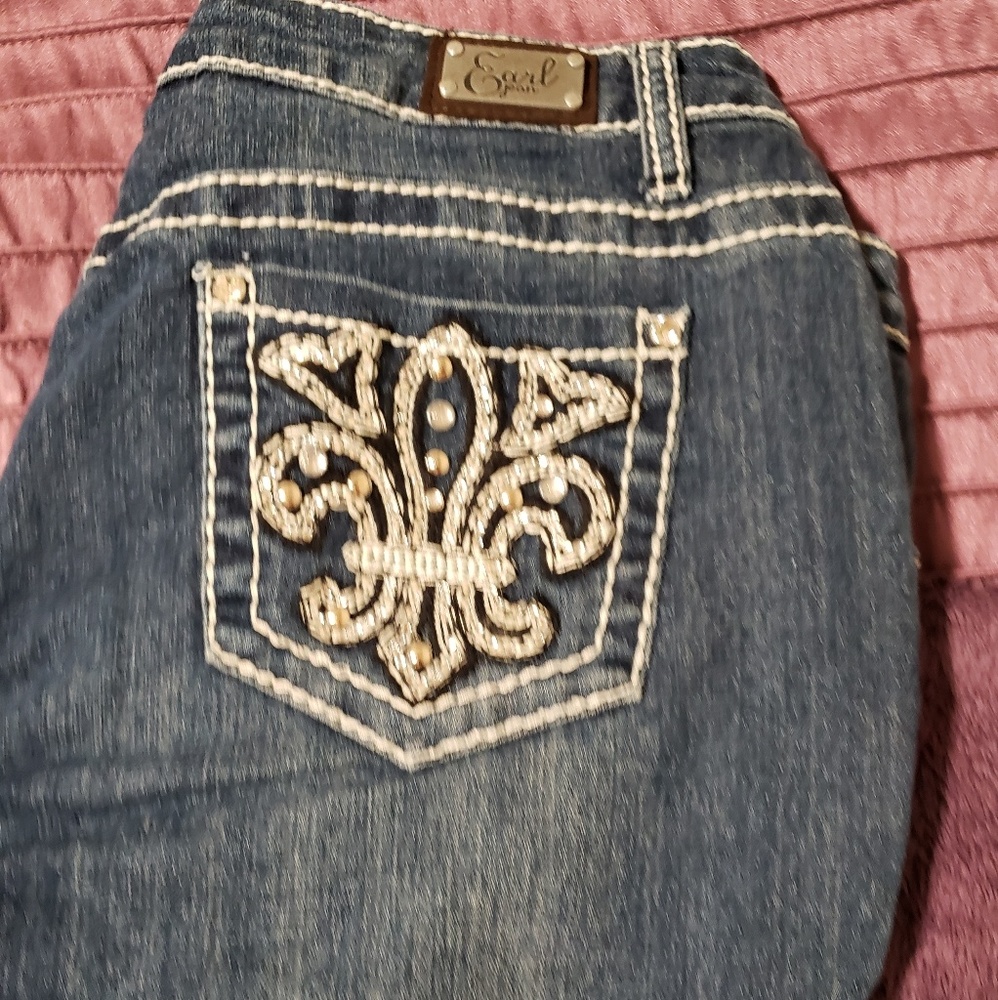 💜Earl jean bootcut jeans